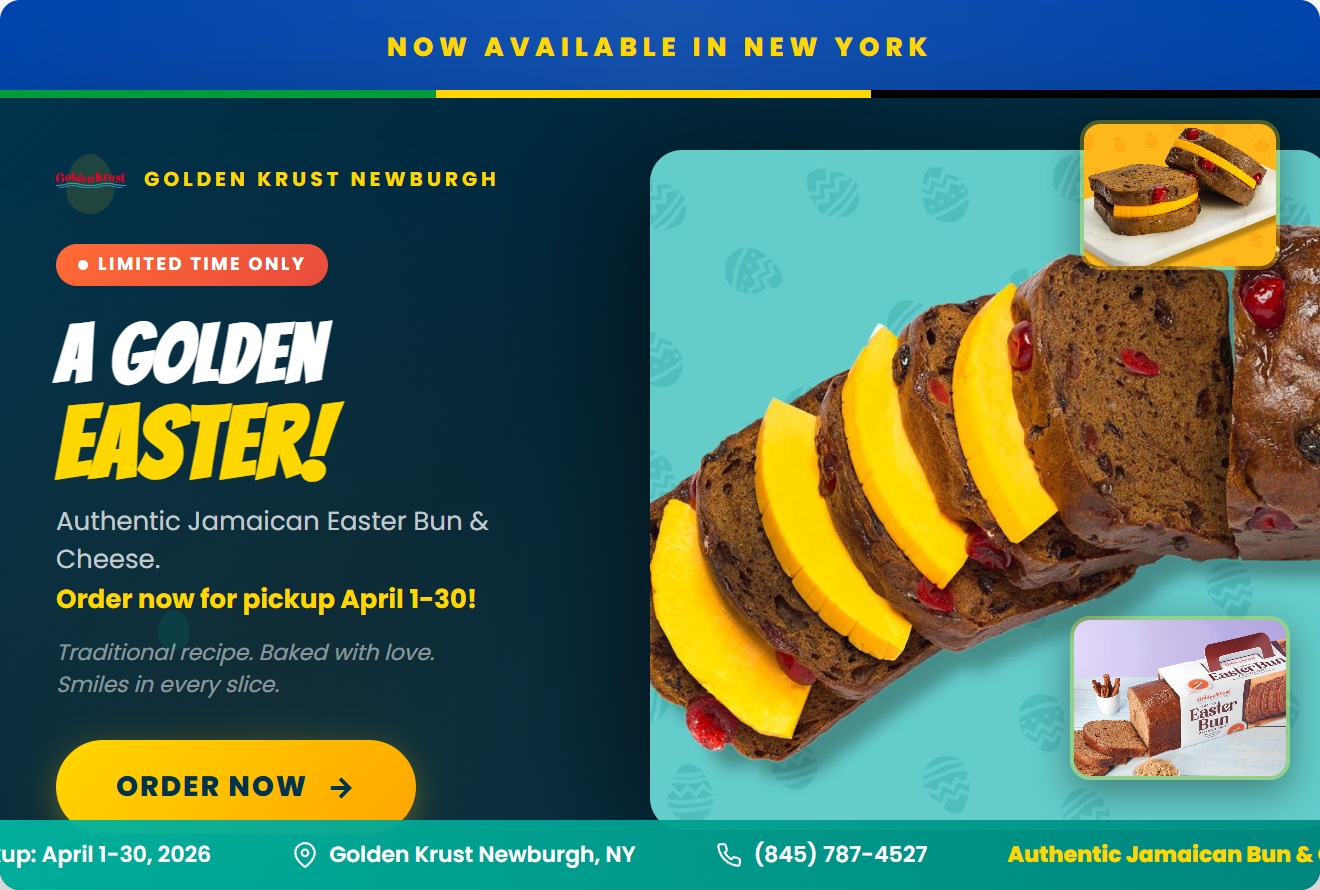 Golden Krust Easter Bun - Order Now for Pickup April 1-30, 2026