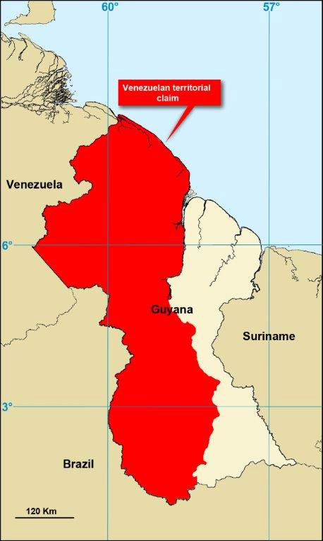 Venezuela's Territorial claim on Guyana