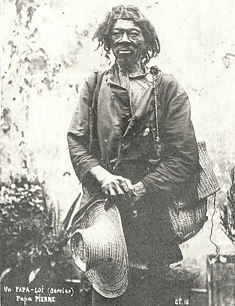 The former slave Dutty Boukman who escaped from slavery in Jamaica and started the revolt on the hill top in Bwa Kayiman that marked the beginning of the Haïtian Revolution