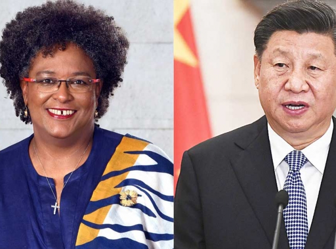 BARBADOS | PM Mottley Holds Talks With China’s President
