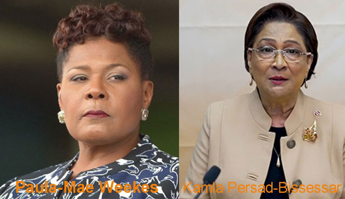 T&T | Persad-Bissessar to move impeachment motion against President Paula-Mae Weekes