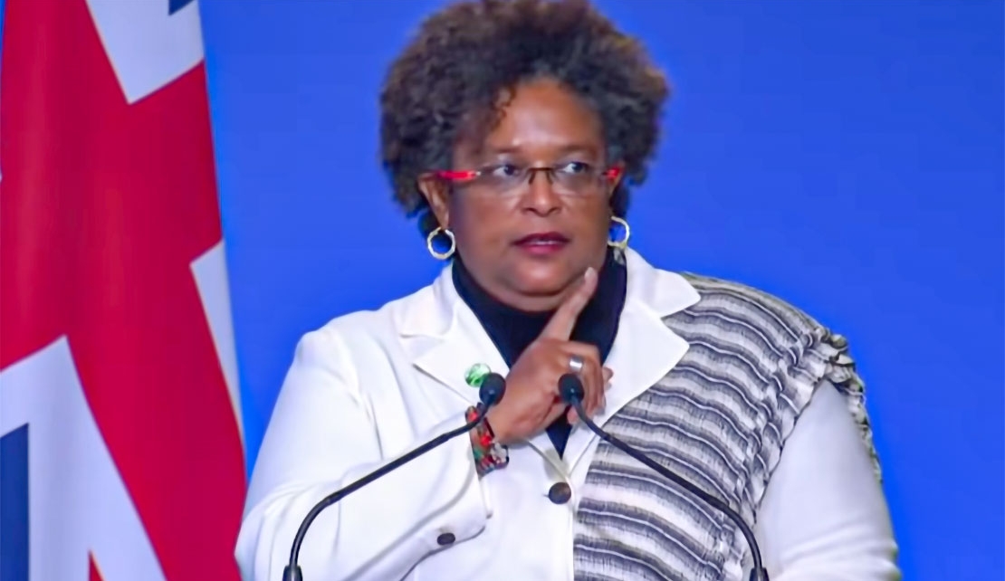 Failure to provide climate adapation finance immoral and unjust says Mia Mottley