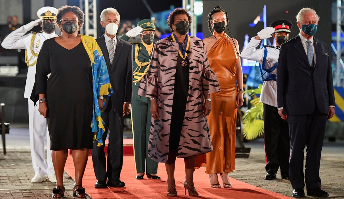 BARBADOS becomes the world's newest Republic, Rihanna National Heroine