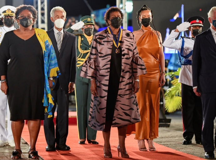 BARBADOS becomes the world's newest Republic, Rihanna National Heroine