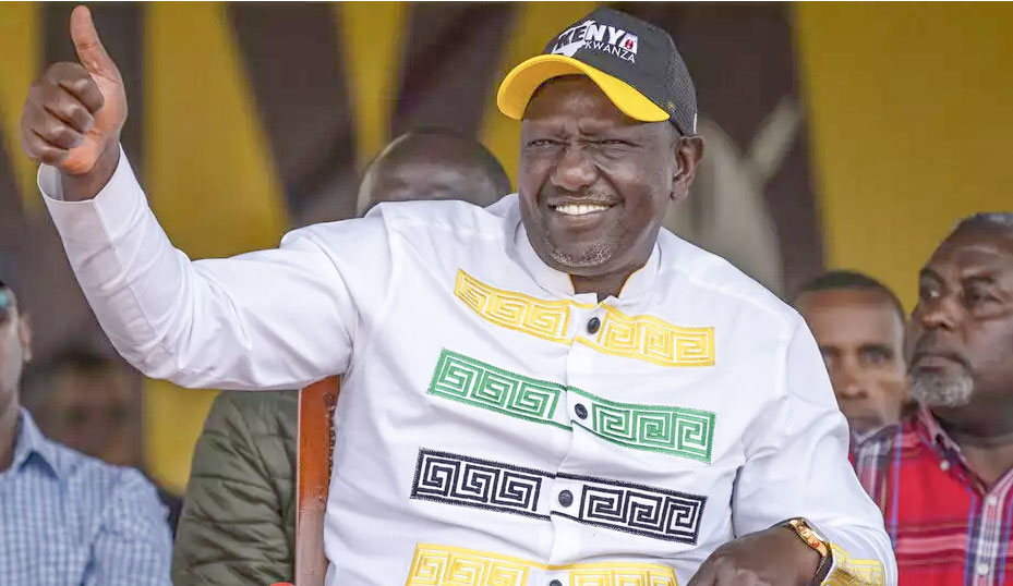 President-elect William Ruto garnered 7.17 million or 50.49 percent of the total votes cast.