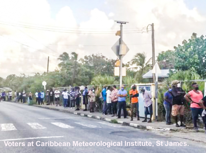 BARBADOS | Voting underway in Barbados General Elections