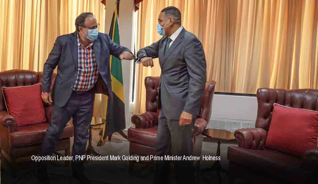 JAMAICA | Vale Royal Talks between the JLP and the PNP has Resumed