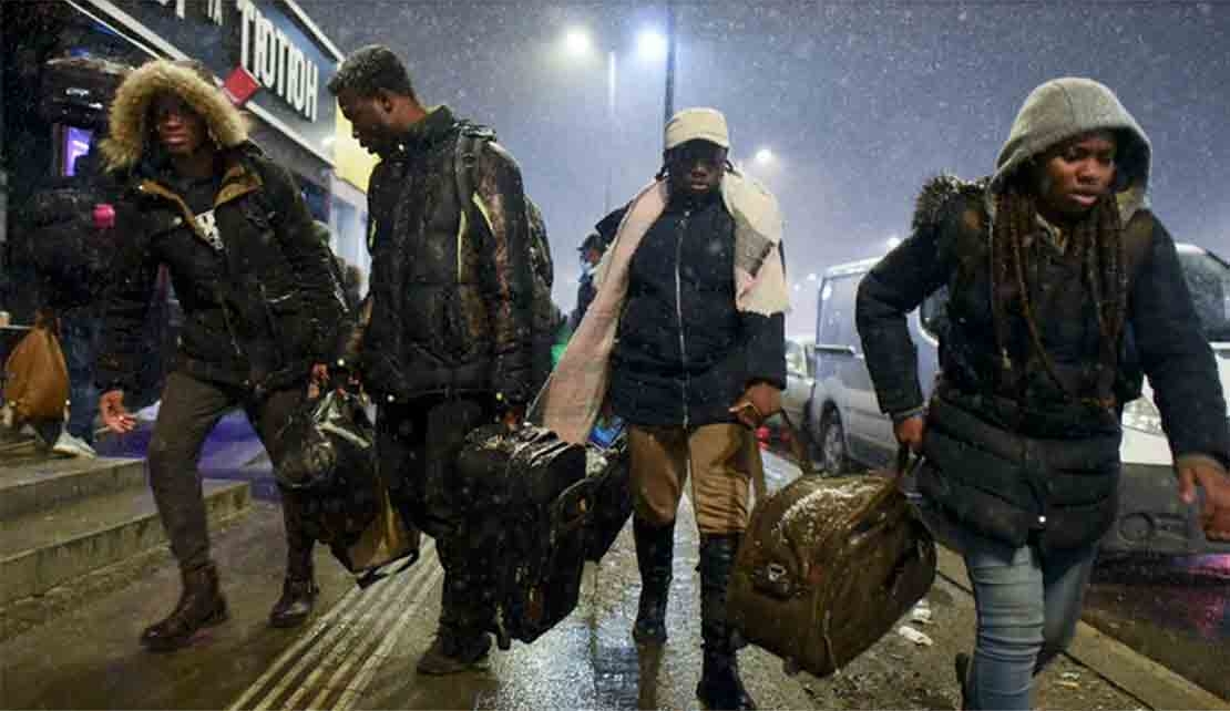 Africans, Indians, lament maltreatment at Poland-Ukraine border