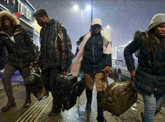 Africans, Indians, lament maltreatment at Poland-Ukraine border
