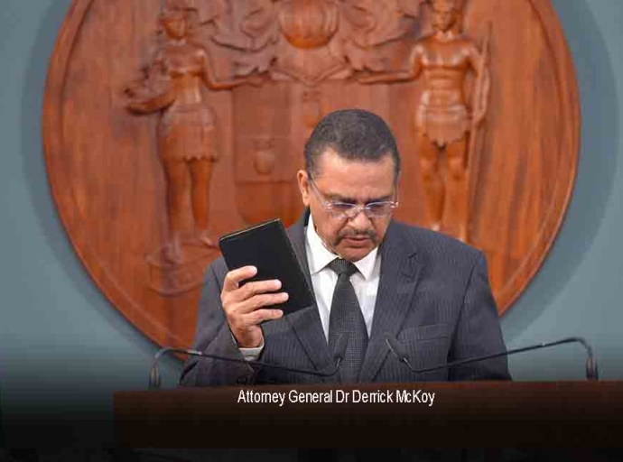 JAMAICA | Be Loyal to the Rule of Law, Nicholson tells A.G. Dr. Derrick McKoy