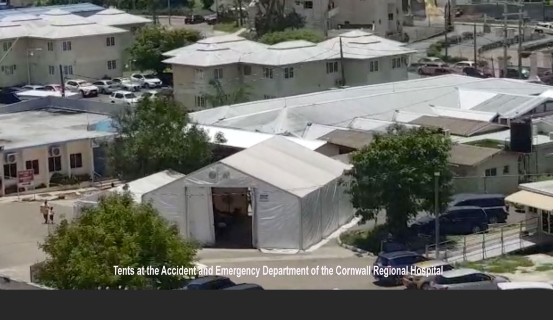 JAMAICA | PNP wants immediate refurbishing of Cornwall Regional Hospital’s A&E department