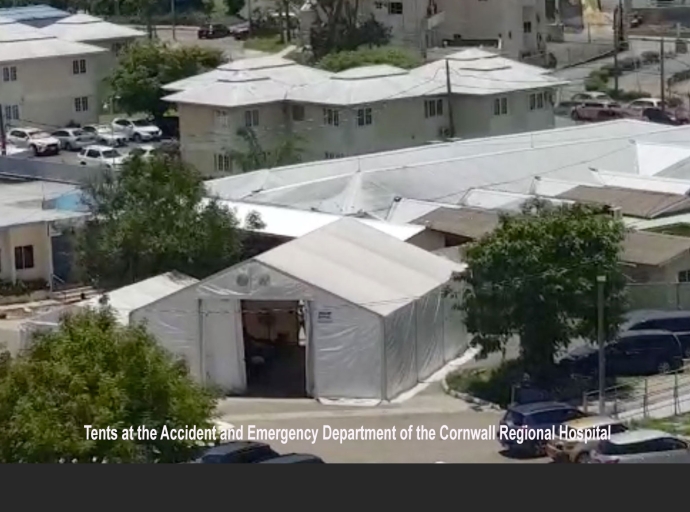 JAMAICA | PNP wants immediate refurbishing of Cornwall Regional Hospital’s A&amp;E department