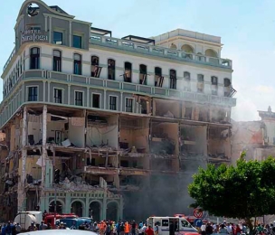 Havana’s Saratoga Hotel partially destroyed by strong explosion