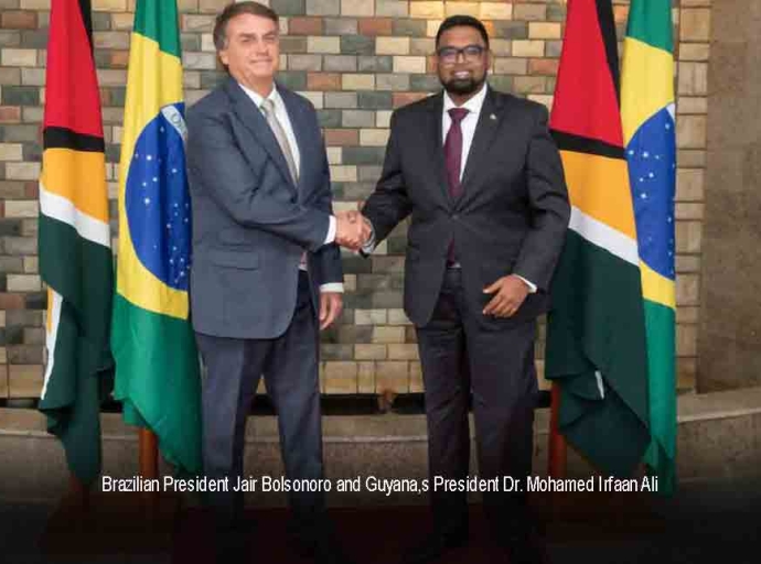 GUYANA, Brazil sign treaties on civil, criminal matters