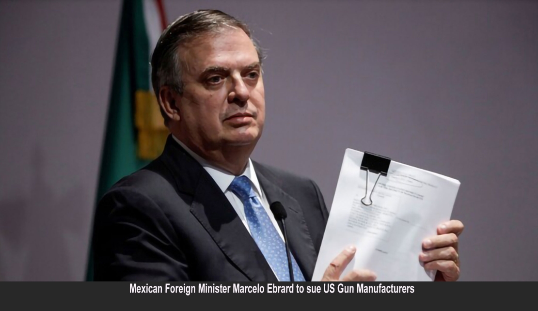 Mexico to file new lawsuits against US for illegal arms trafficking