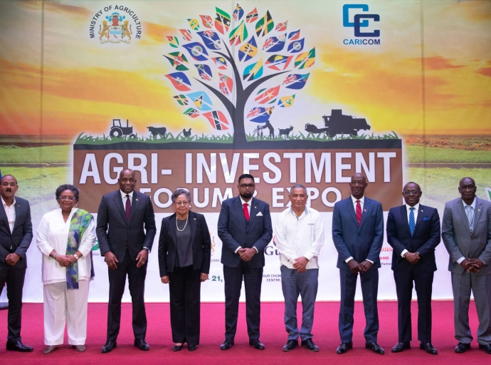 CARICOM Heads mobilize to cut agricultural imports by 25% by 2025