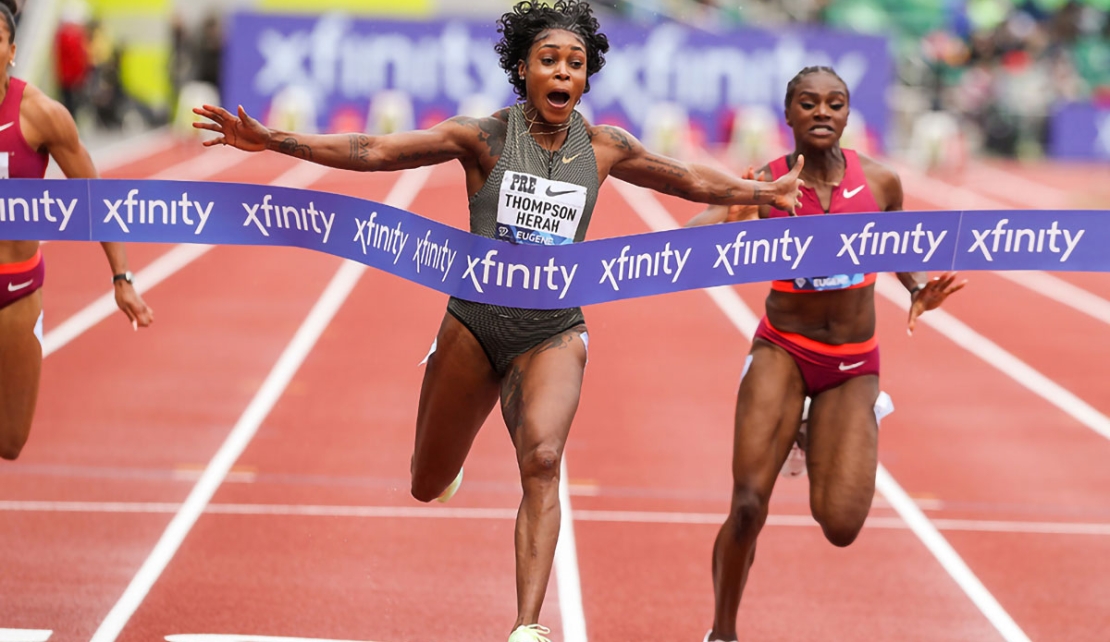 JAMAICA'S Thompson-Herah and Fraser-Pryce win at Prefontaine Classic