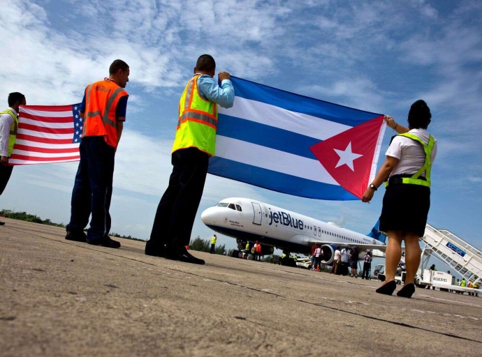 United States lifts restrictions on flights to Cuba
