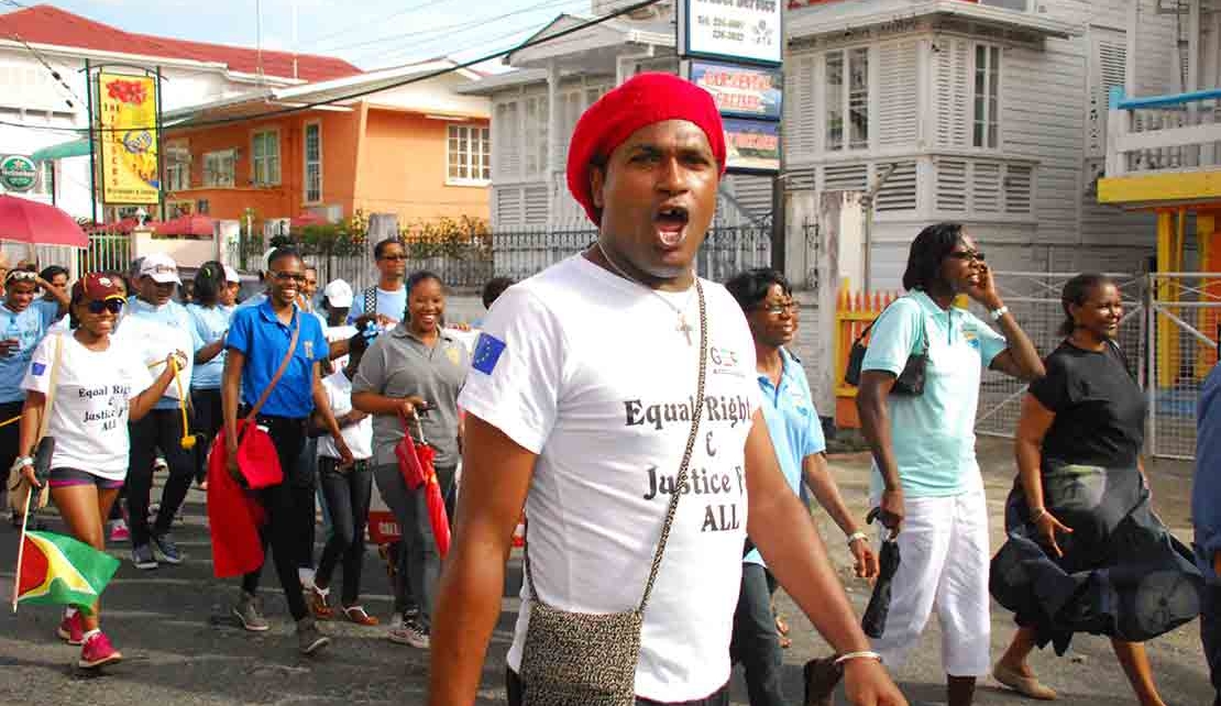 GUYANA'S Gay community Welcomes Antigua's High Court decision decriminalizing same-sex intimacy