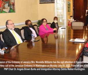 JAMAICA | Opposition Leader Mark Golding to meet with congressional Leaders on Capitol Hill