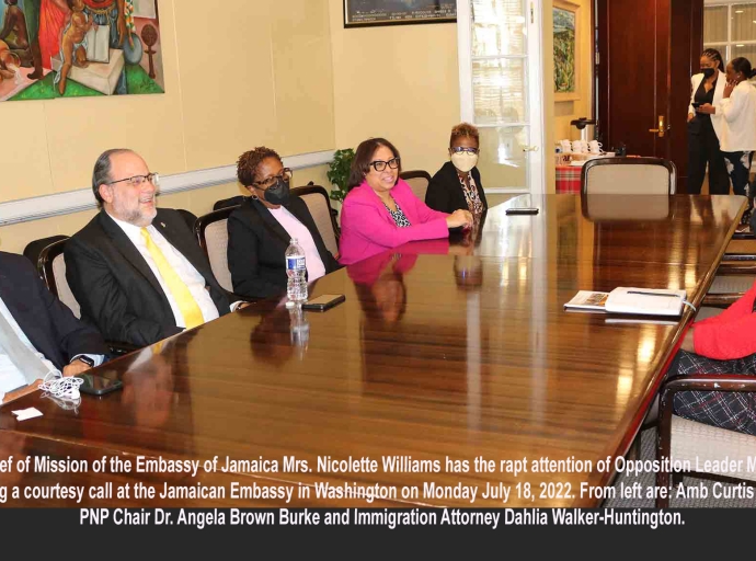 JAMAICA | Opposition Leader Mark Golding to meet with congressional Leaders on Capitol Hill