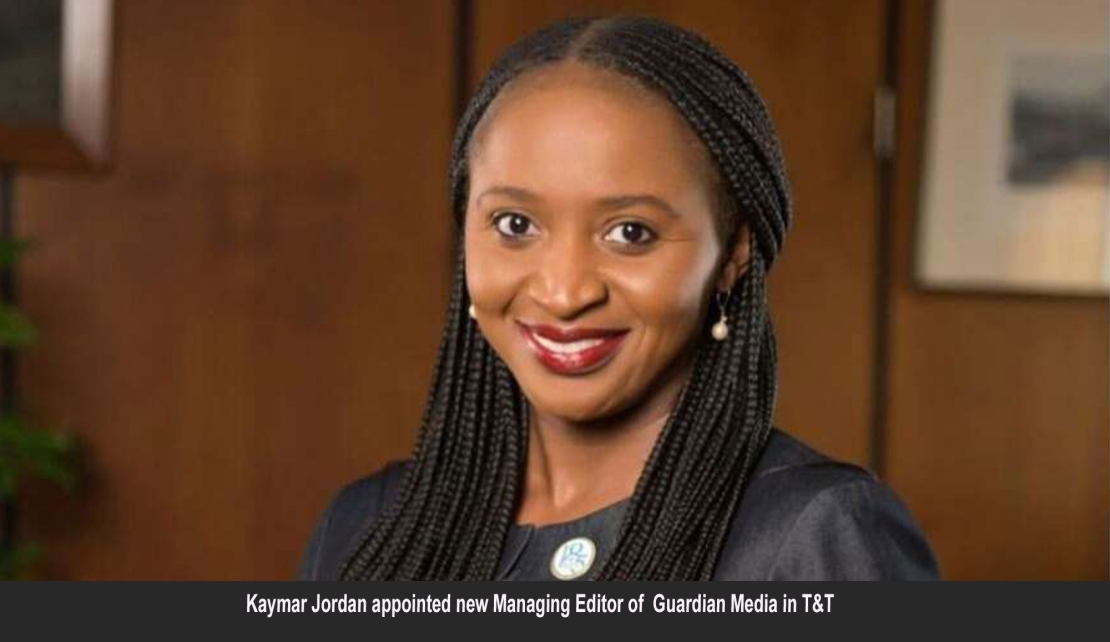 JAMAICA | Kaymar Jordan Quits Gleaner - appointed new Managing Editor of Guardian Media in T&T.