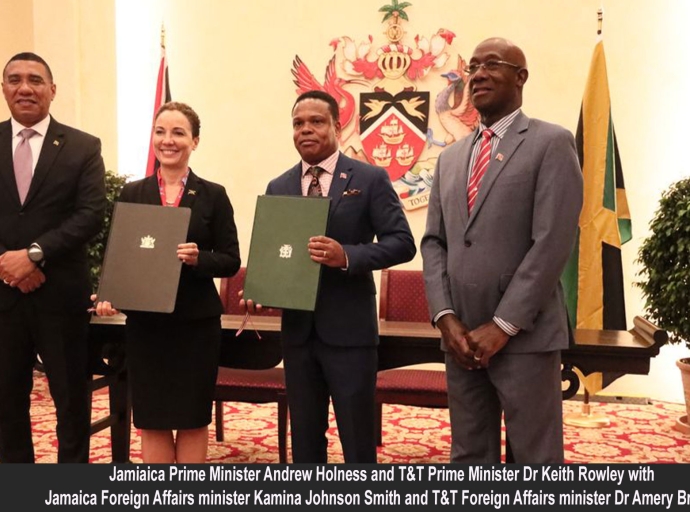 T&T | Trinidad and Jamaica ink agreement to resolve trade disputes