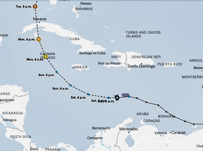 WEATHER | Tropical Storm Ian heads towards Jamaica, Cayman Islands, Cuba