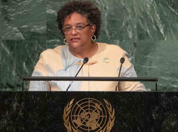 Mia Mottley Calls For Multinational Business help To Aid Climate Crisis