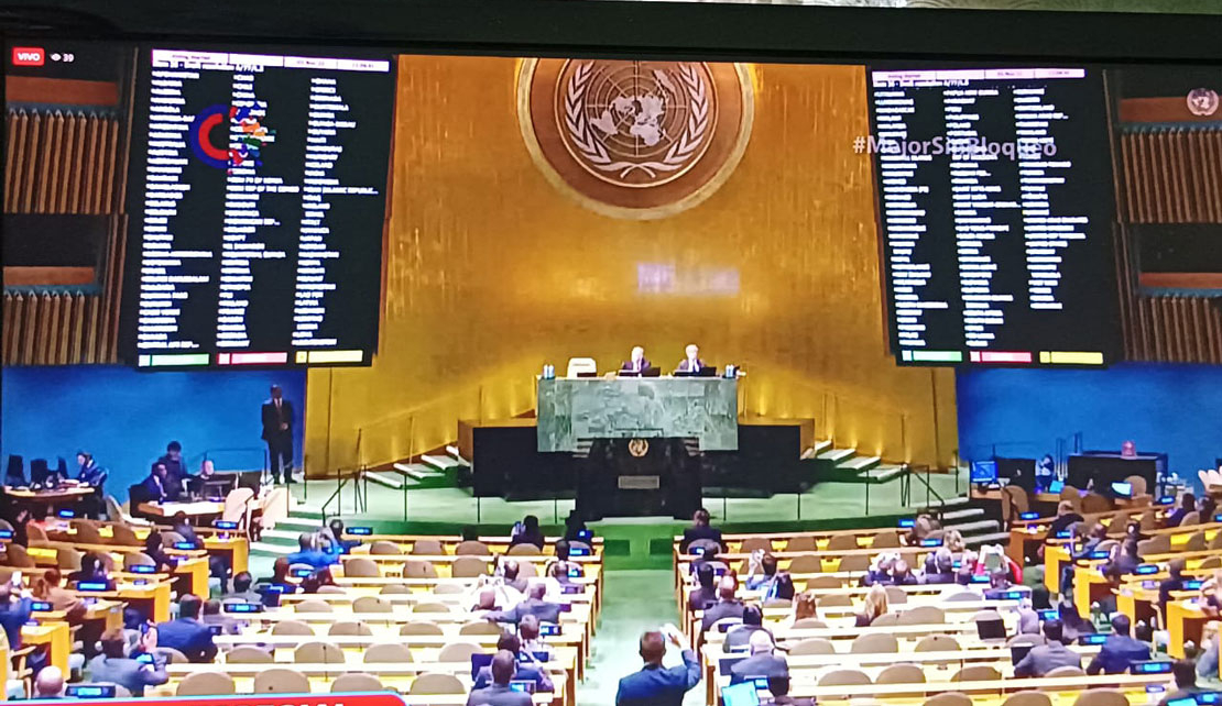 CUBA | For the 30th Year, the World's Nations Vote to Lift US Blockade of Cuba