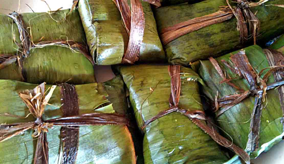 FOOD | Duckunoo, Blue Drawers or Tie-a-Leaf