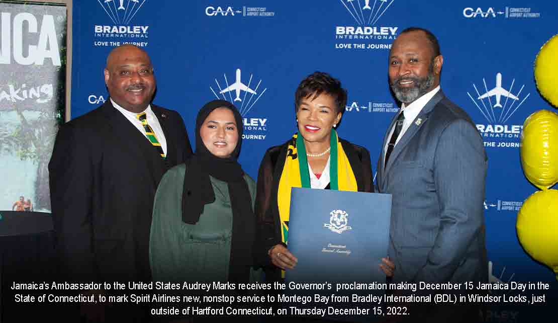 JAMAICA | Spirit Airlines Offers Nonstop Service to Montego Bay from Bradley International Airport