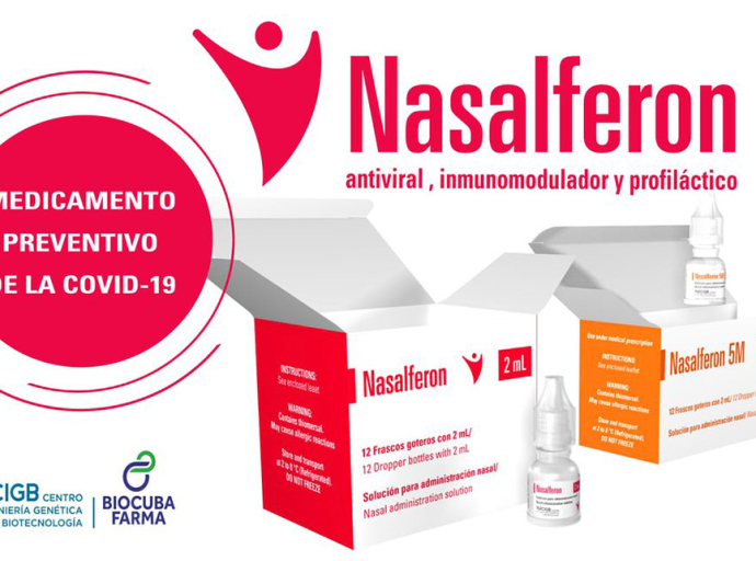Cuba to prevent severe forms of Covid-19 with Nasalferon