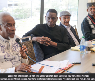UNITED STATES |  PJ Patterson Lashes hypocrisy of Western Concept of Democracy
