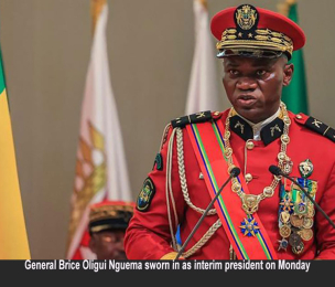 General Brice Oligui Nguema, Gabon's new leader, vows 'free' elections after transition