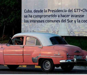 CUBA'S historical role and contribution to the Group of 77 (G-77)