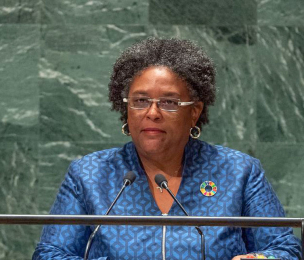 BARBADOS | We can’t keep putting the interest of the few before the lives of many, Mia Mottley says at UN