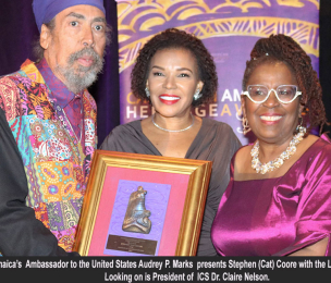 DIASPORA | Celebrated Musical Icon Stephen (Cat) Coore receives Caribbean Heritage Luminary Award