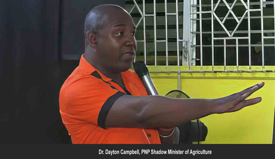 JAMAICA| Dayton Campbell says "Hanky Panky" taking place regarding fertilizer distribution in Western Jamaica