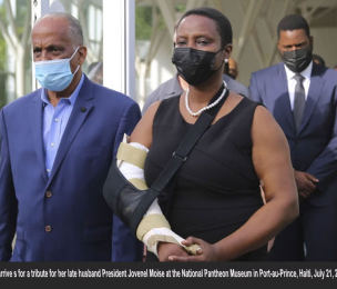 HAITIAN judge seeks to interview widow of slain president in leaked arrest warrant