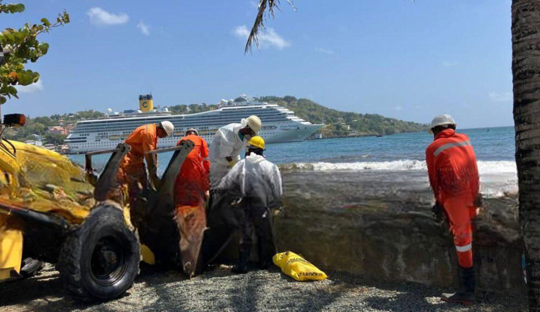 T&T | Tobago Oil spill, Cleanup underway - National Emergency says PM Rowley