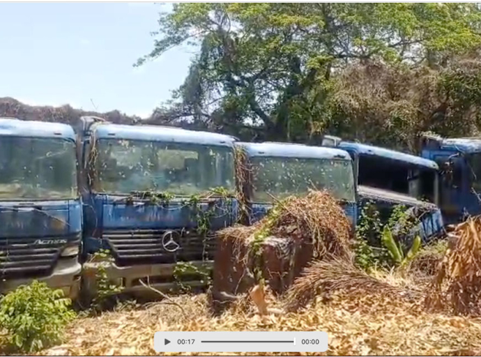 JAMAICA | Opposition PNP says amid severe drought crisis, water trucks are left to rot in St. James