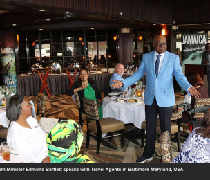 JAMAICA | Bartlett Lauds US Travel Marketers for selling Jamaica