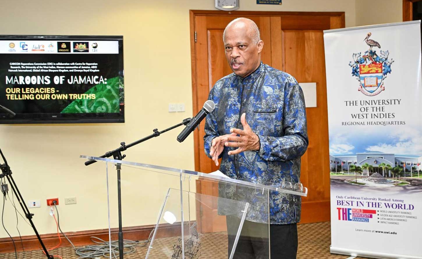 Professor Sir Hilary Beckles, aka Papa Osikol the Paramount Chief Osikol of the Global Africa
