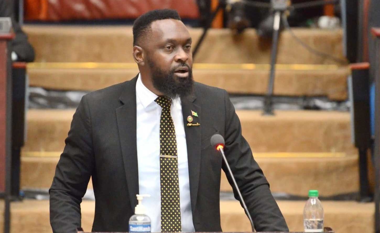Opposition Chief Whip Christopher Jones