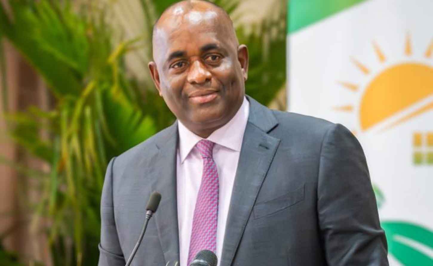 Prime Minister Roosevelt Skerrit blames the demonstration on "misinformation and deliberate agitation".
