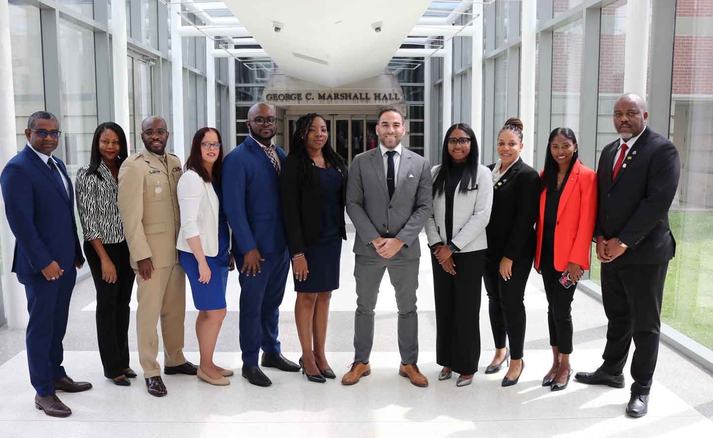Jamaican Participants in the Caribbean Security and Defense (CSD) course