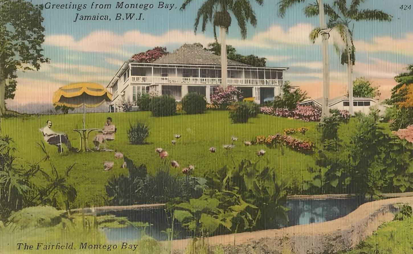 The Historic Fairfield Hotel in Fairfield, Montego Bay, the playground of the aristocracy
