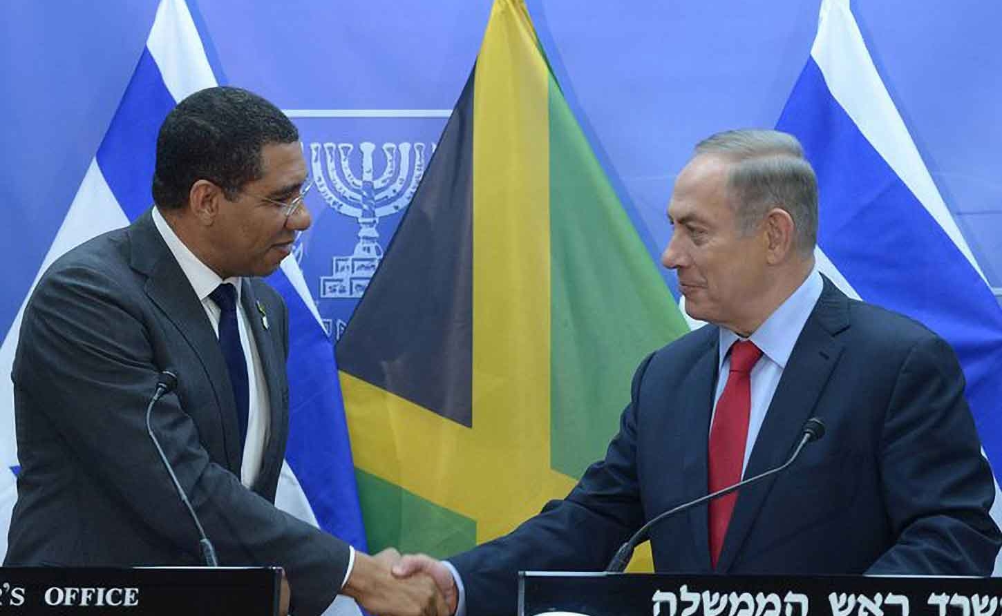 Netanyahu Welcomes PM Andrew Holness In First Visit By A Jamaican Leader To Israel