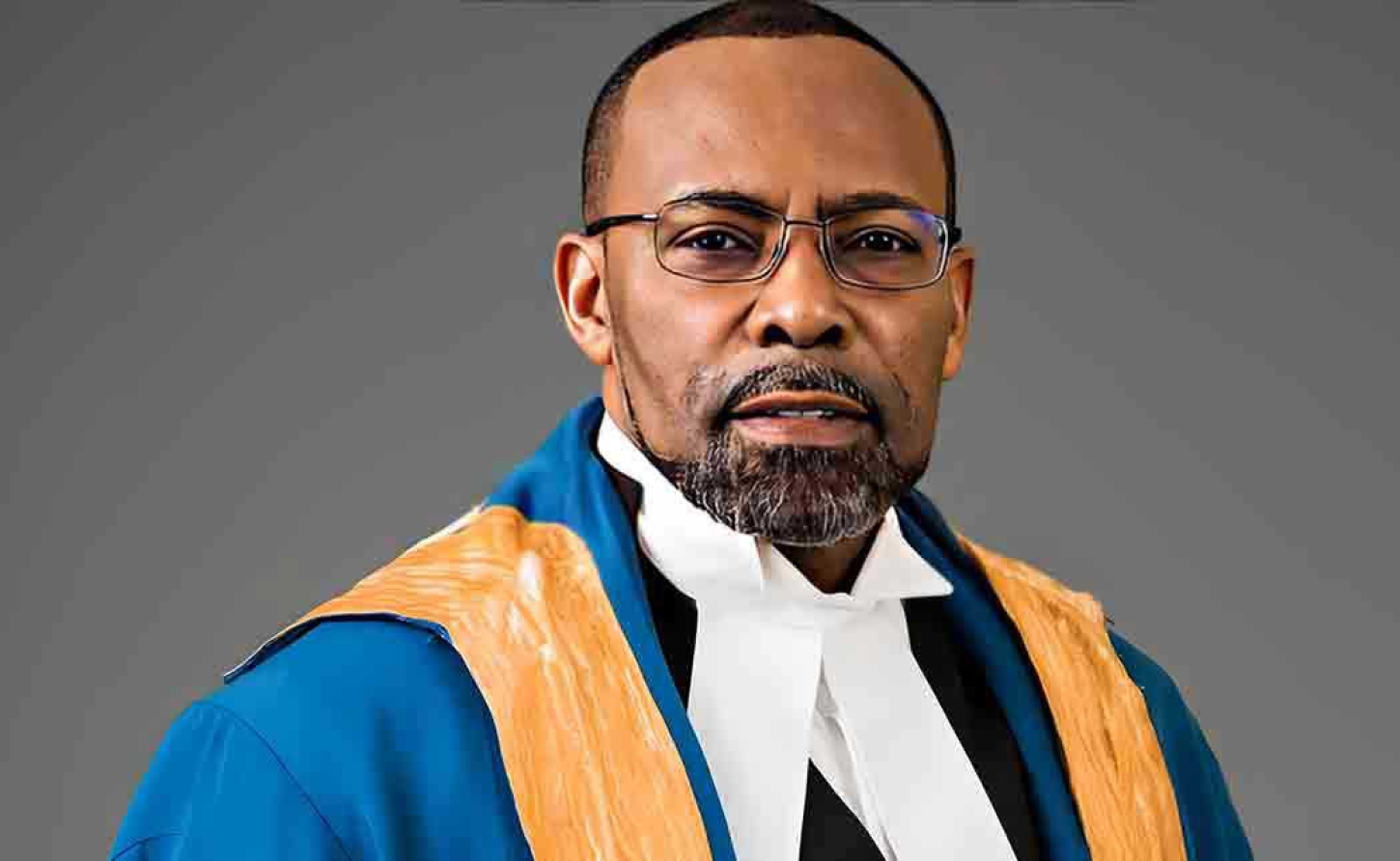 Newly Installed President of the Caribbean Court of Justice, His Hon. Winston Anderson